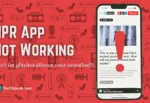 npr app not working