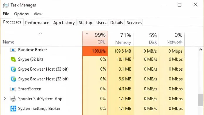 what is runtime broker