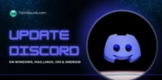 how to update discord