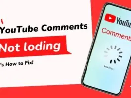 youtube comments not loading