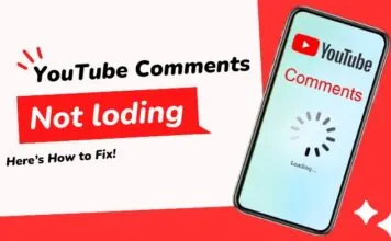 youtube comments not loading