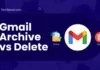 gmail archive vs delete