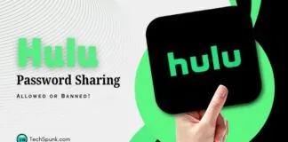 hulu password sharing