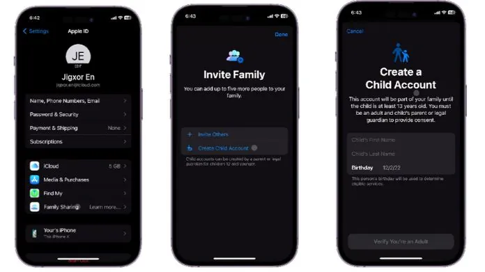 icloud family plan