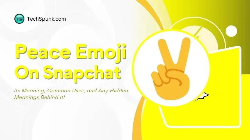 peace emoji snapchat