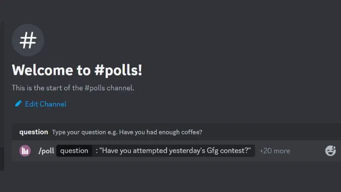 discord poll