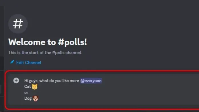 discord poll